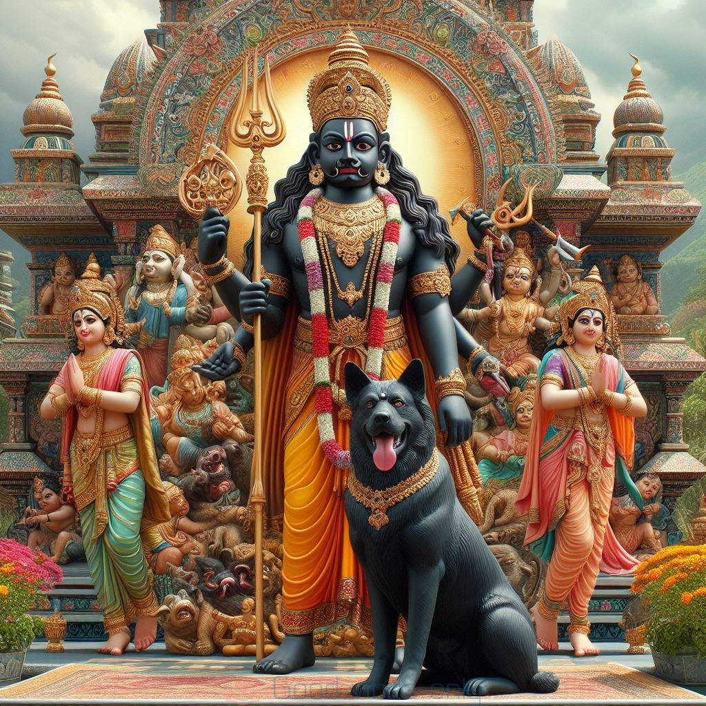 Kala Bhairava Good Vibes Only