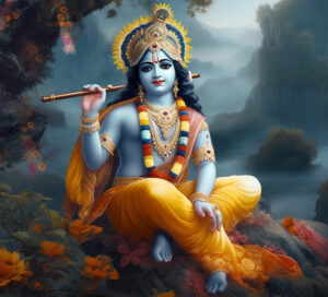 lord krishn Good Vibes Only