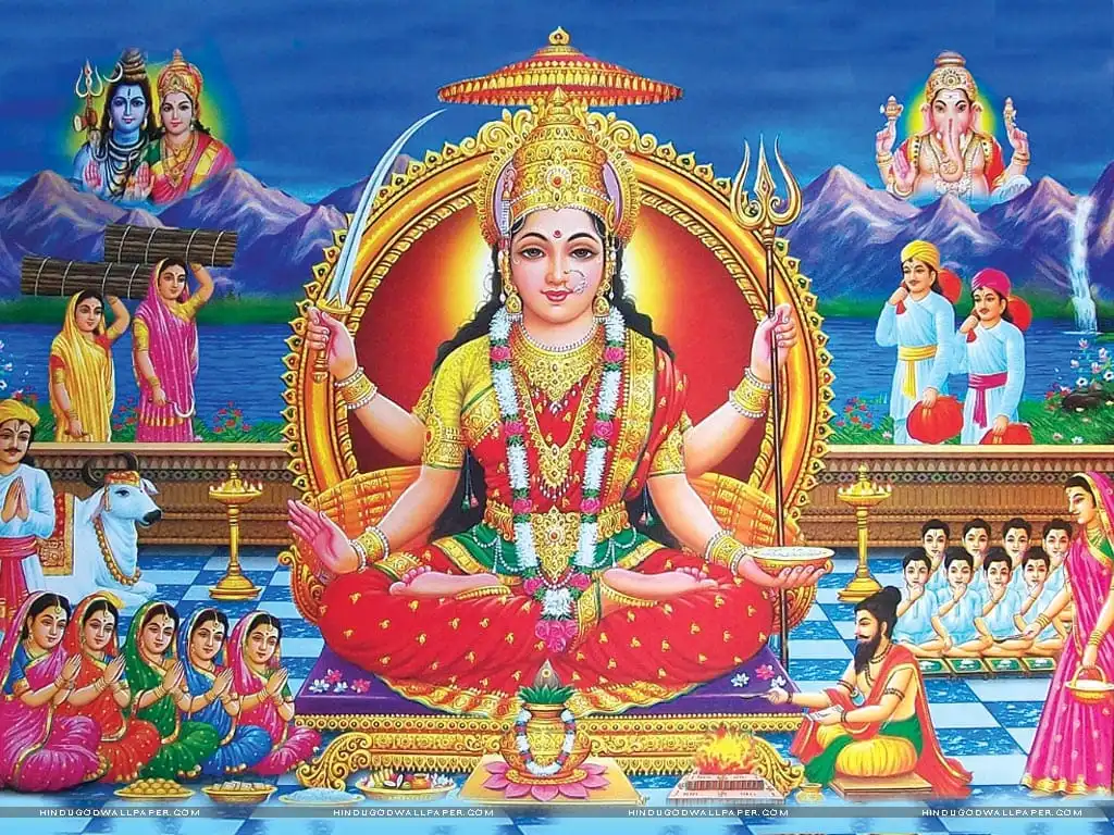 santoshi mata chalisa Good Vibes Only