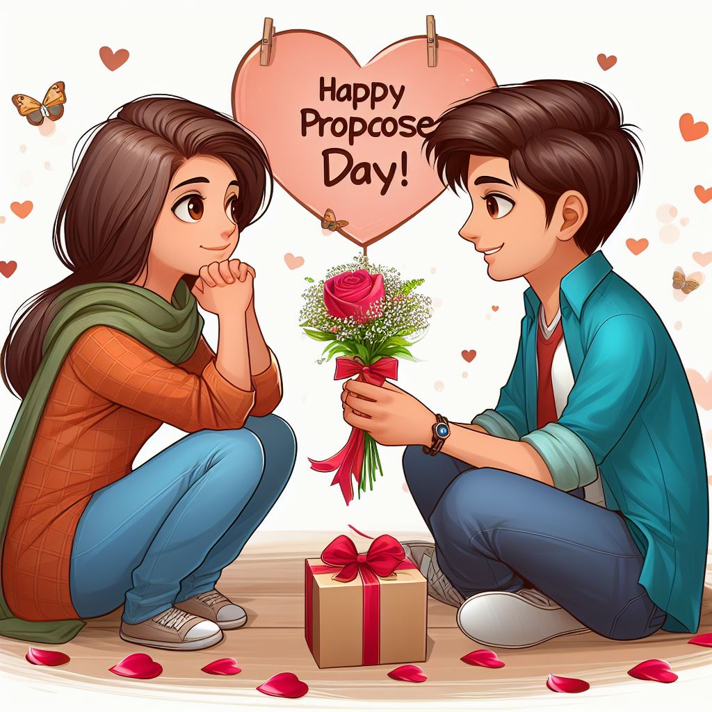 प्रपोज डे के लिए प्रेम संदेश-Happy Propose Day Messages in Hindi and English