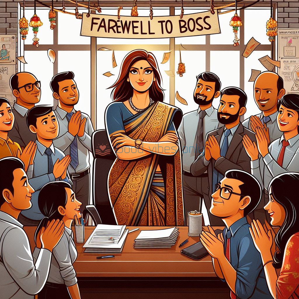 बॉस को विदाई संदेश – Farewell Message to Boss