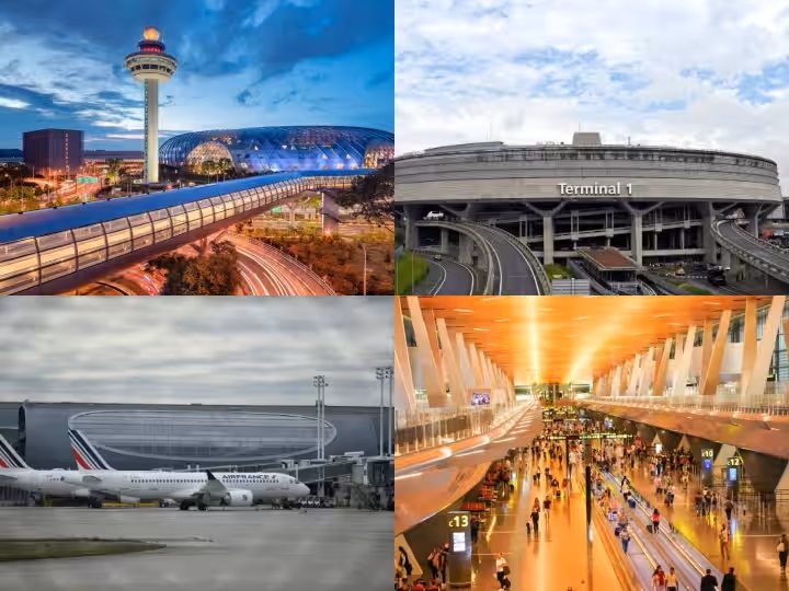विश्व के शीर्ष 5 सबसे सुंदर एयरपोर्ट Good Vibes Only