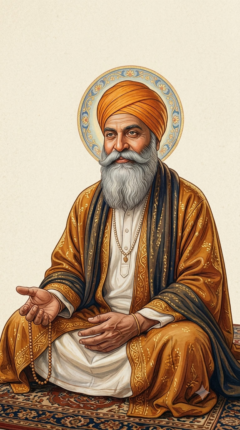 Shri Guru Nanak Dev Ji Good Vibes Only