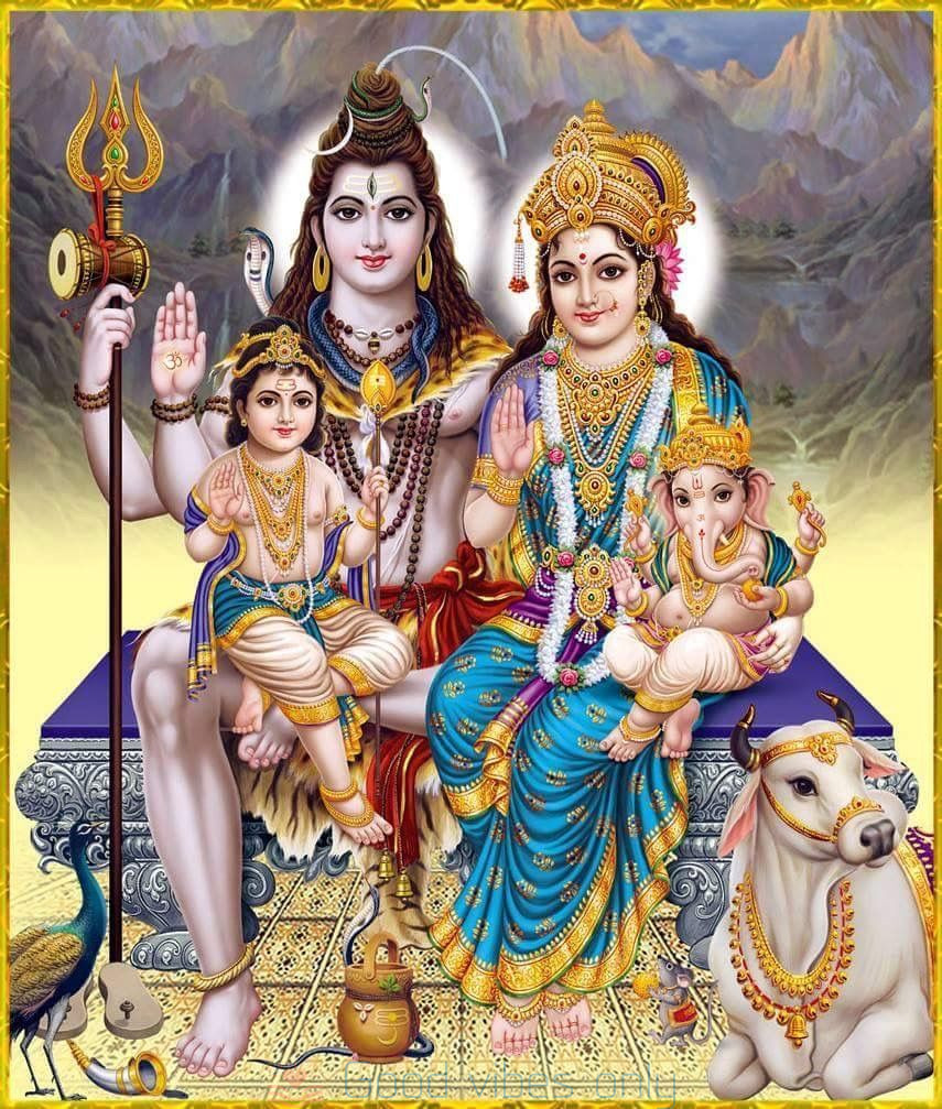 Shri Parvati Mata Ji Good Vibes Only