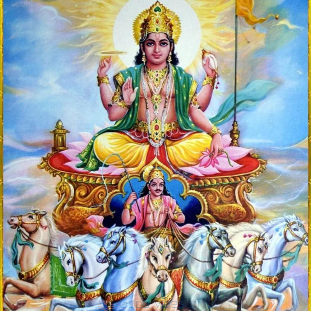 Shri Surya Dev Good Vibes Only