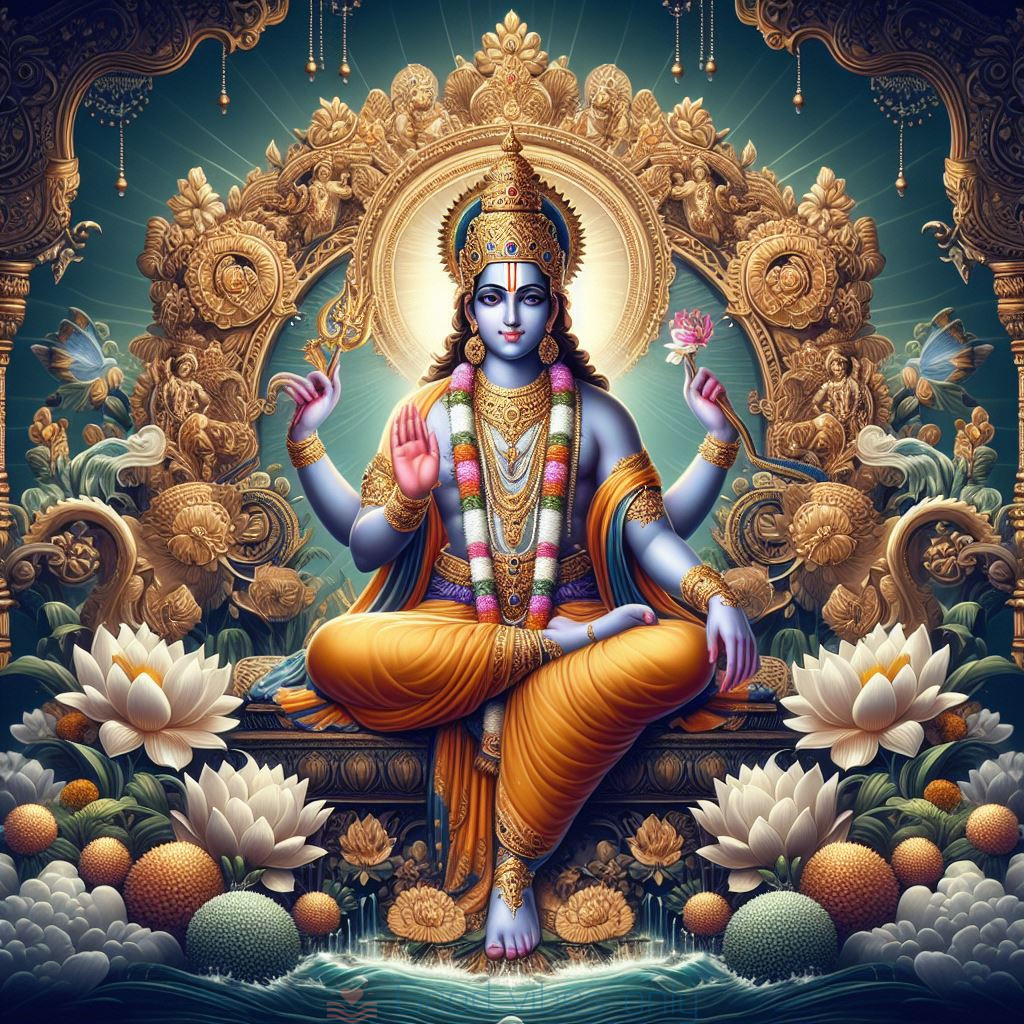 Shri Vishnu ji Good Vibes Only