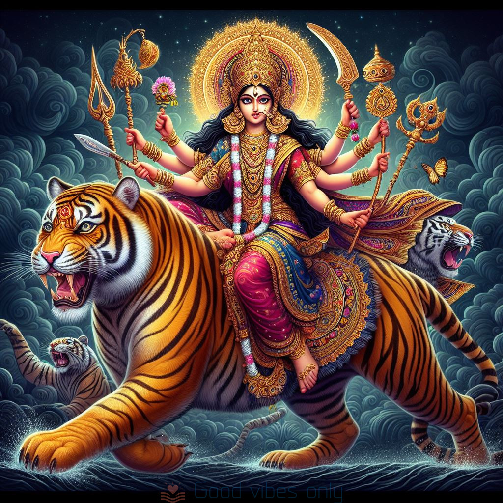 jagat janani durga maa Good Vibes Only