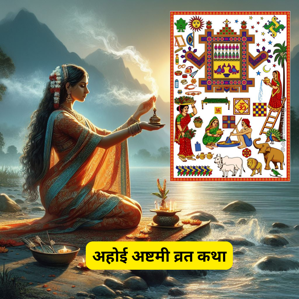 अहोई अष्टमी व्रत कथा – Ahoi Ashtami Vrat Katha