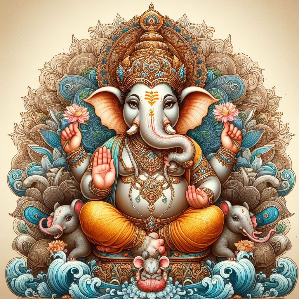 Shri Ganesh ji Good Vibes Only