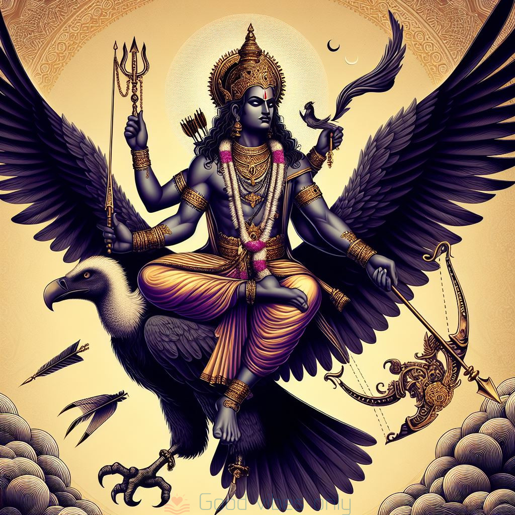 Shri Shani Dev Good Vibes Only