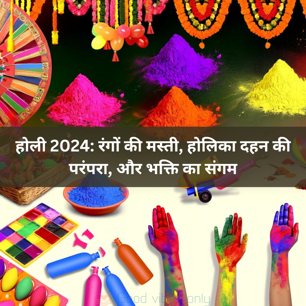 holi 2024 rangon ka tyohar aur holika dahan ki mahima Good Vibes Only