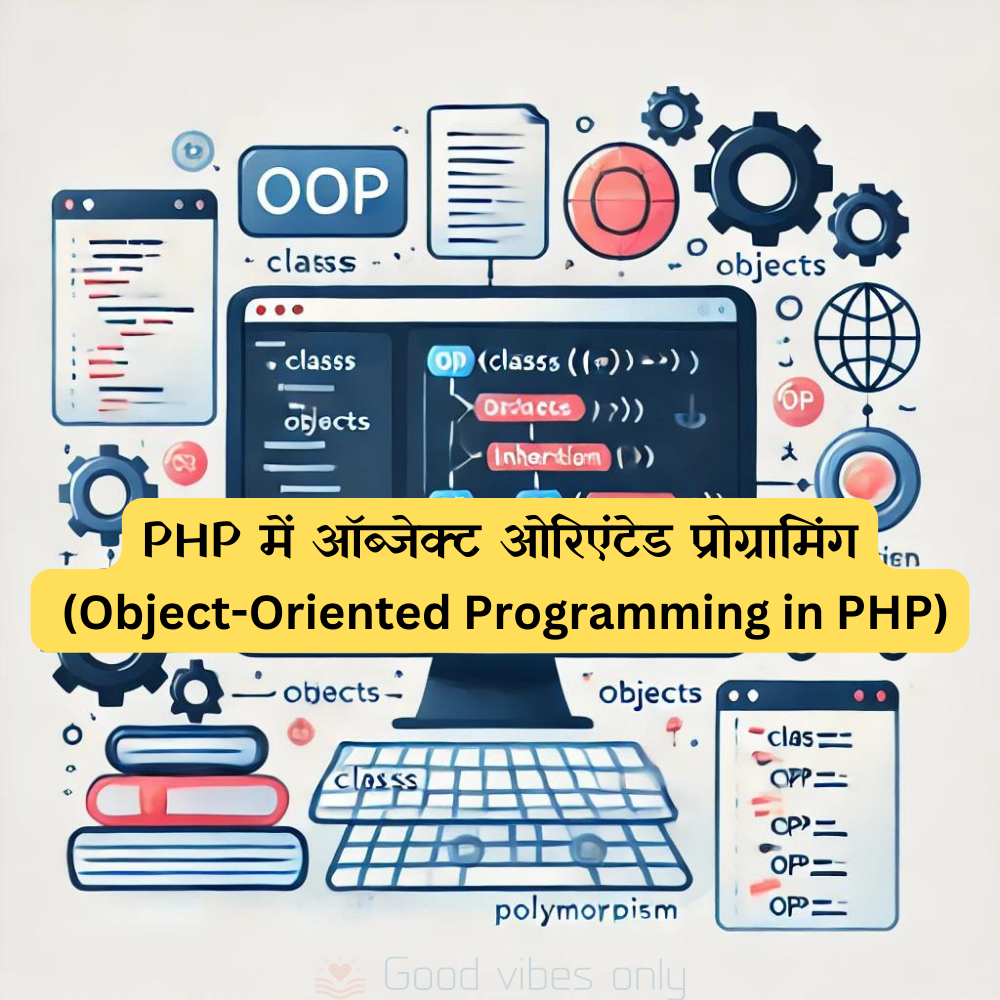 Object Oriented Programming in PHP Good Vibes Only