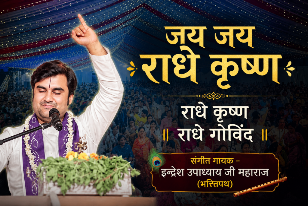jai jai radhe krishna bhajan lyrics hindi Good Vibes Only